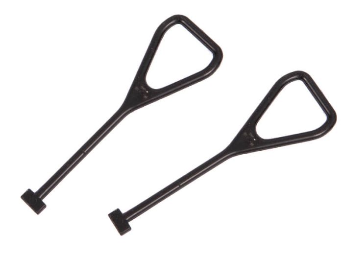Grâce à ce kit de clés à levier, vous pouvez facilement soulever et retirer les grilles en aluminium des caniveaux Design.