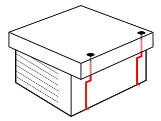 PVC kit pour toiture plate | anthracite | Ø 60 mm | double