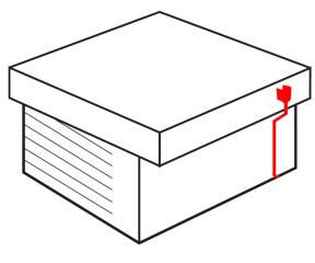 PVC kit pour toiture plate | tuyau d’écoulement horizontal | anthracite | Ø 80 mm | single