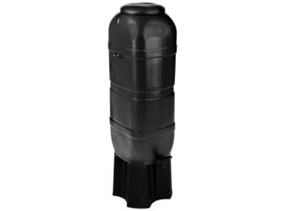 Récupérateur d'eau Slimline noir 100 litres